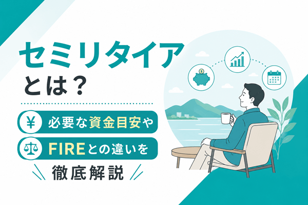セミリタイアとは？必要な資金目安やFIREとの違いを徹底解説